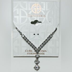 Giani Bernini Sterling Silver
Graduated Drop Cubic Zirconia Necklace